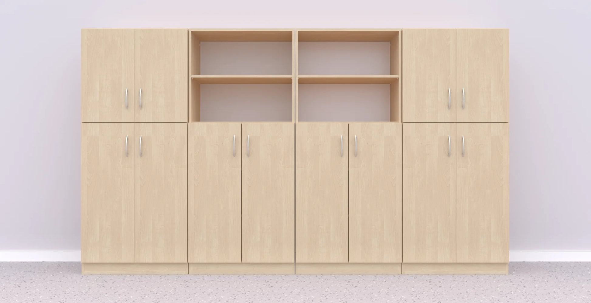 Zestaw mebli Simple 7 – brzoza / brzoza