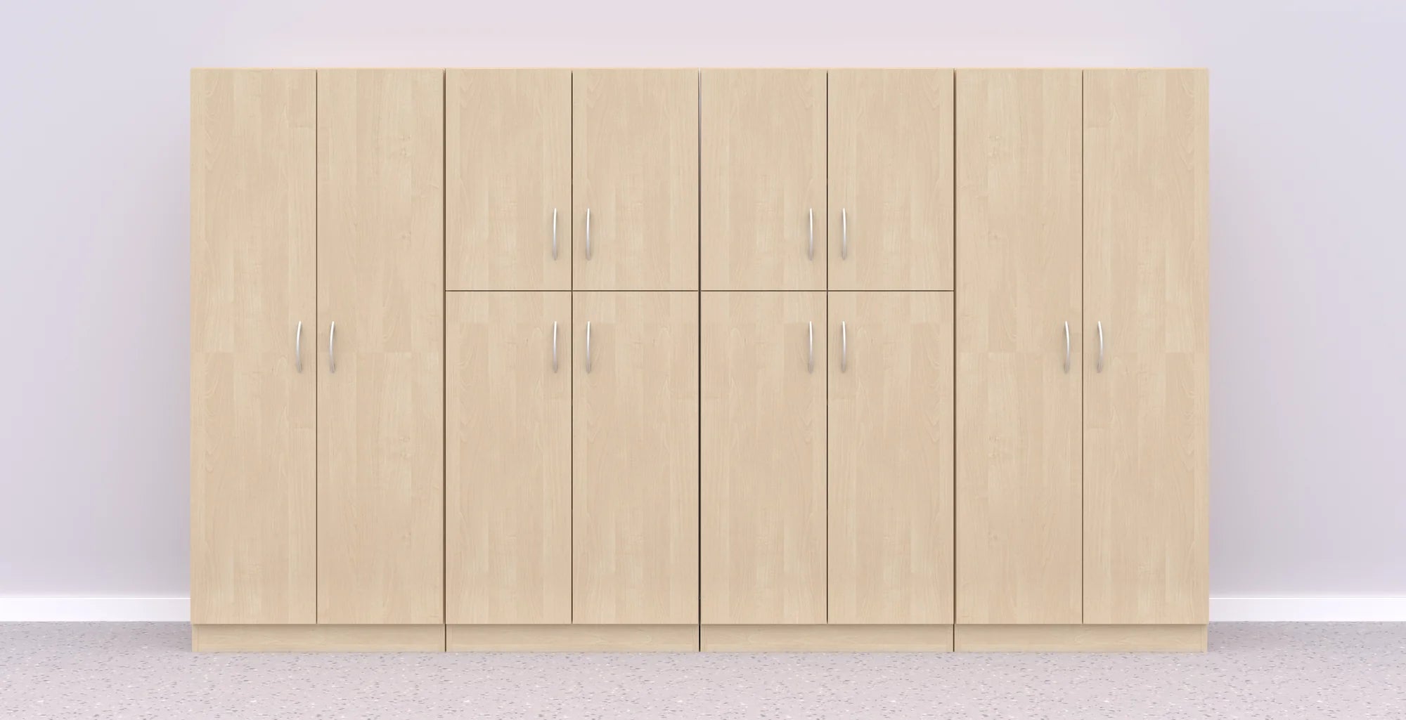 Zestaw mebli Simple 8 – brzoza / brzoza