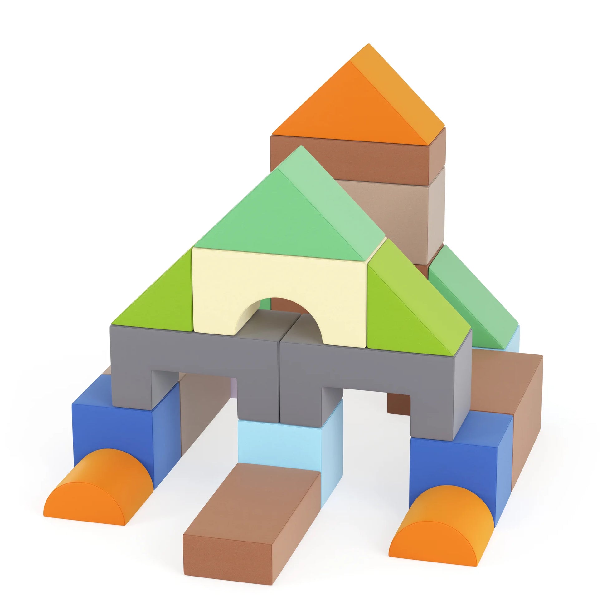 Zestaw pianek Happy Castle – Max / Nature