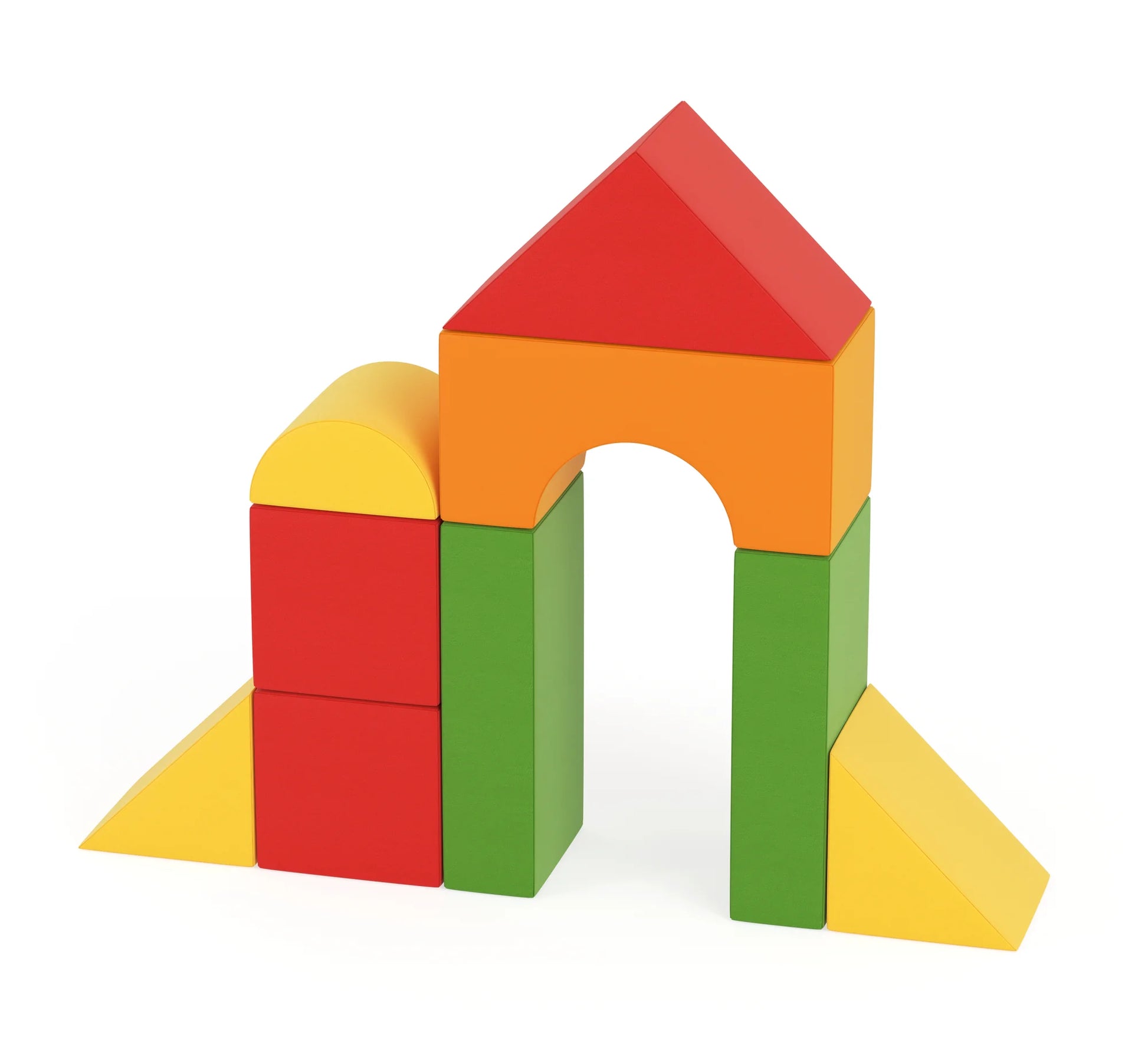 Zestaw pianek Happy Castle – Mini / Orange