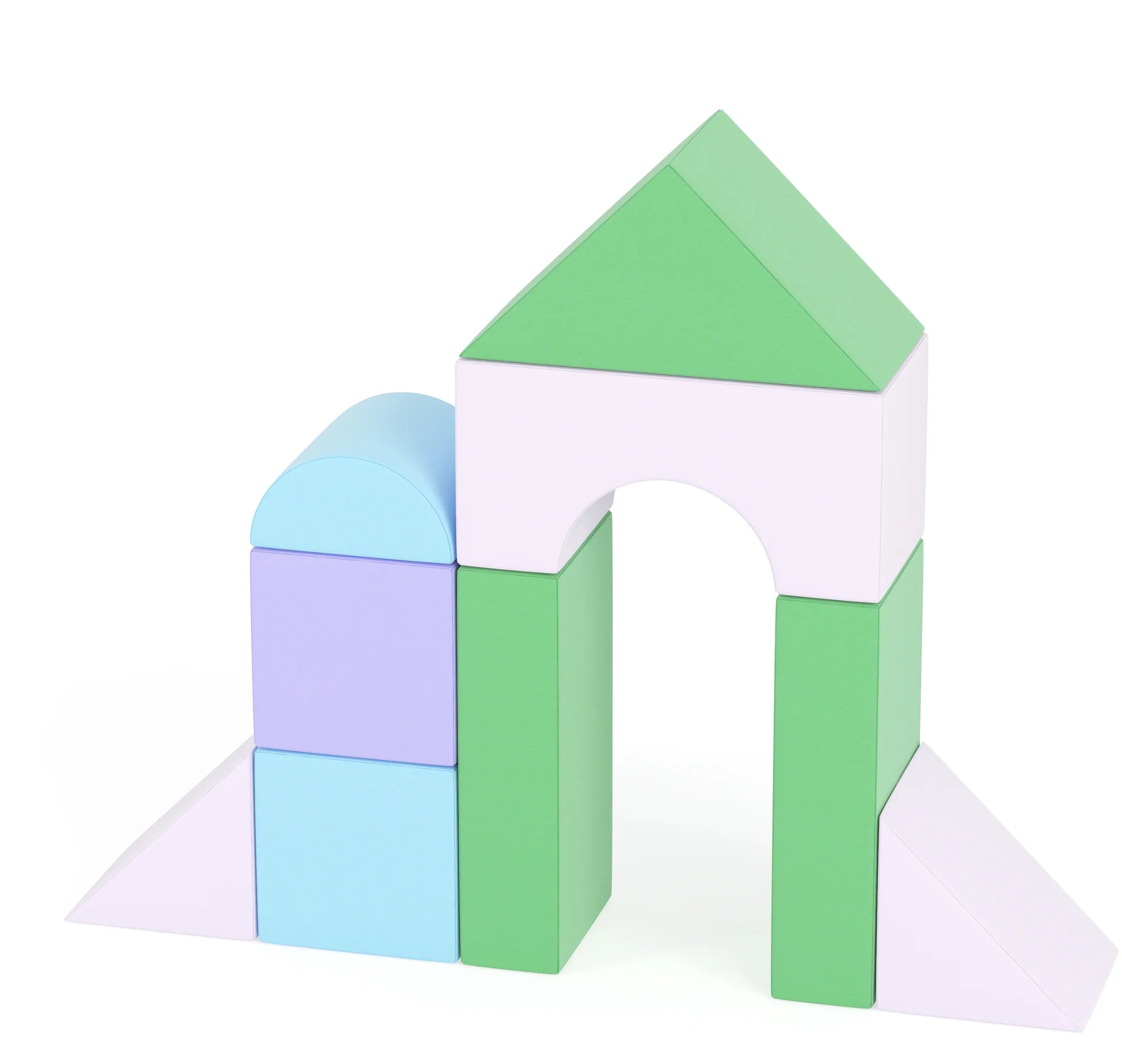 Zestaw pianek Happy Castle – Mini / Pastel