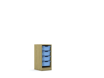 Zestaw pojemników BLOX 2P — 4 pojemniki M