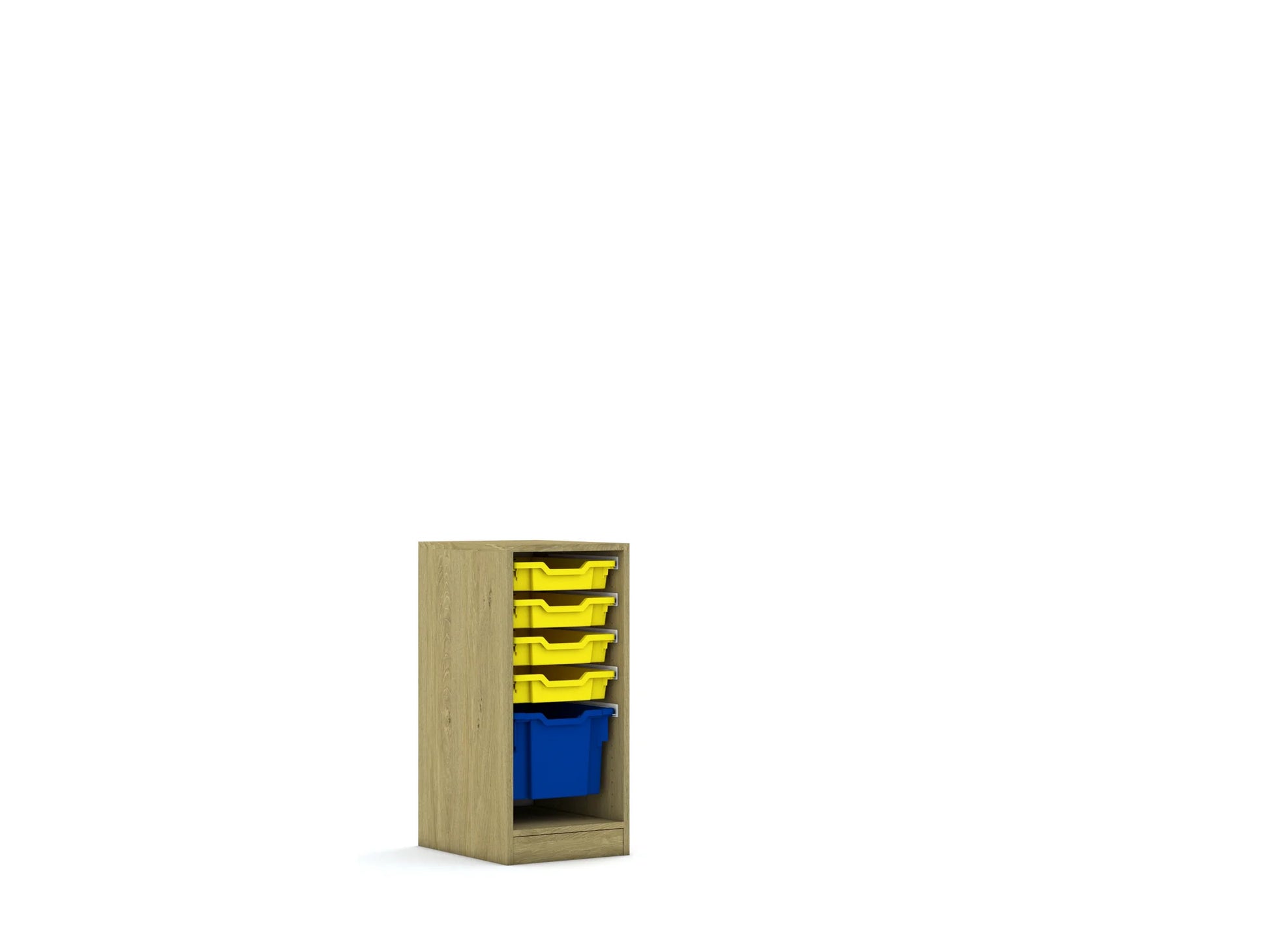 Zestaw pojemników BLOX 2P — 4 pojemniki S + 1 pojemnik L