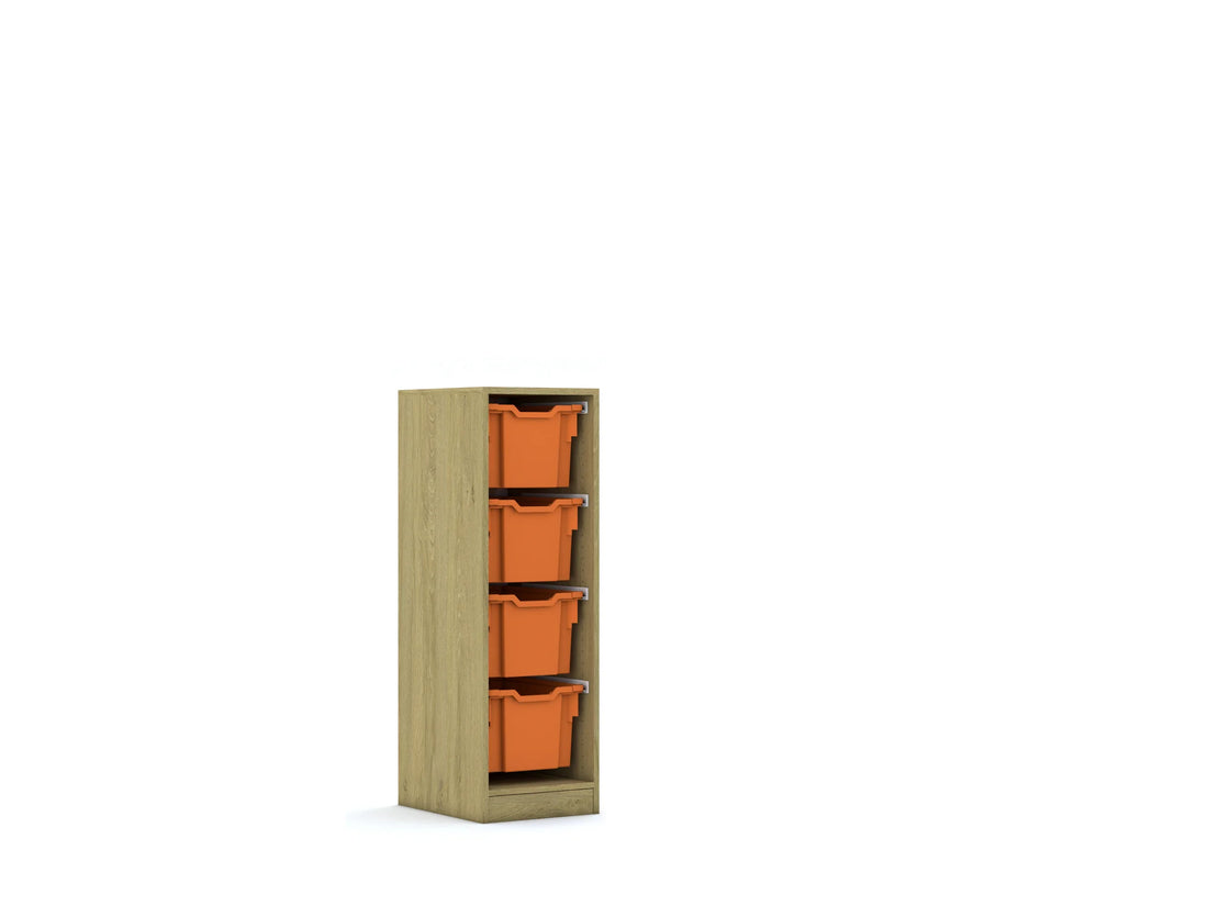 Zestaw pojemników BLOX 3P — 4 pojemniki L