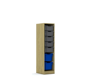 Zestaw pojemników BLOX 4P — 5 pojemników M + 2 pojemniki L