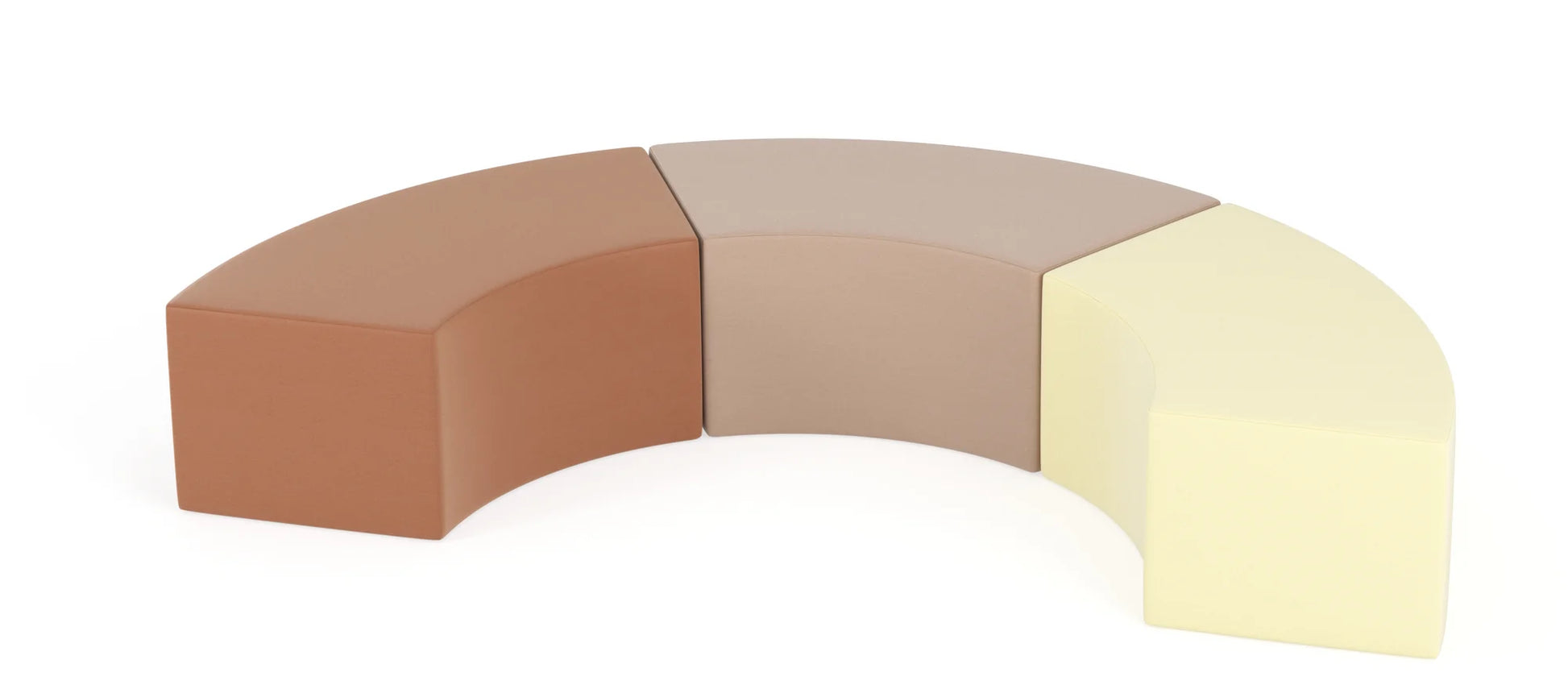 Zestaw puf Tobo Light 15 – Brązowy (Meditap)