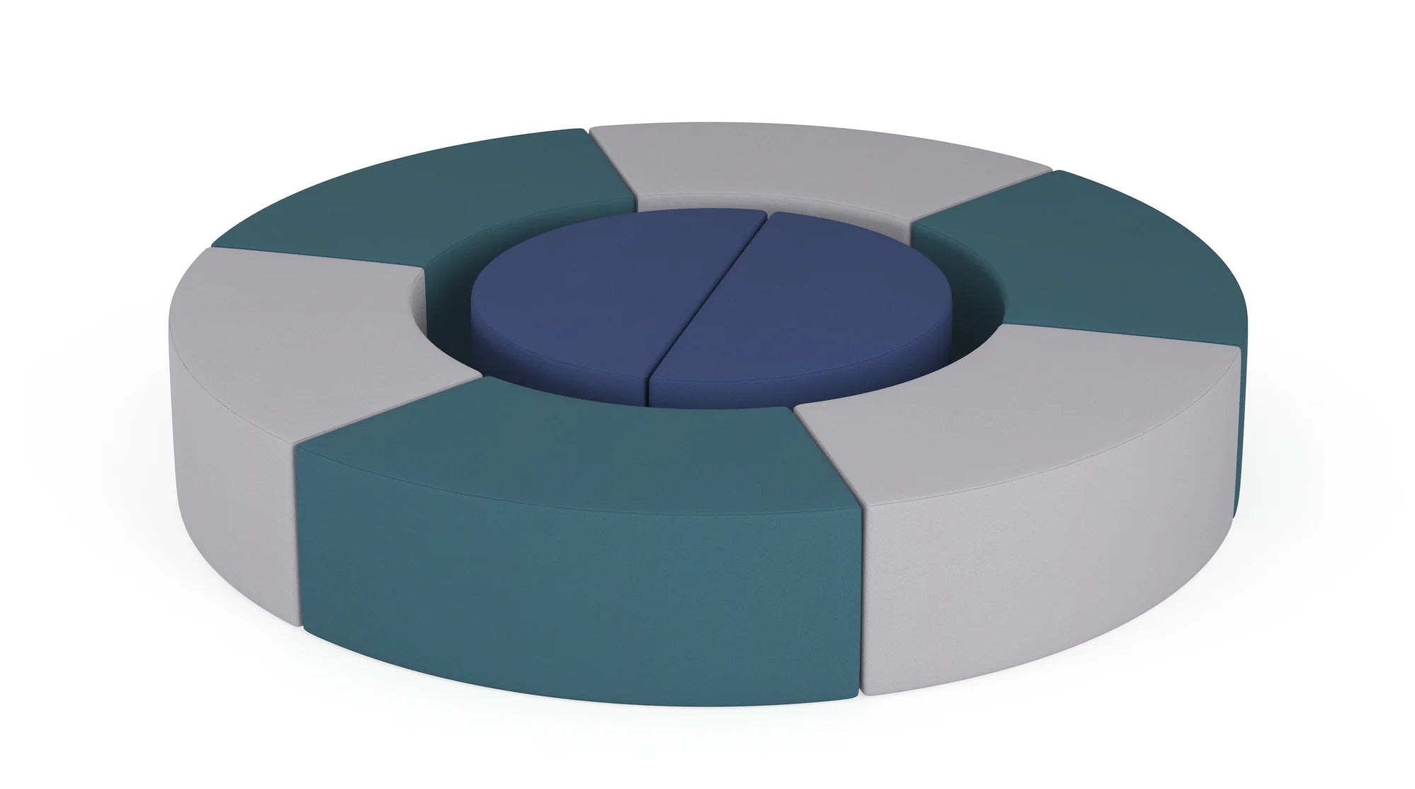 Zestaw puf Tobo Light 17 – Granatowy (Solar)