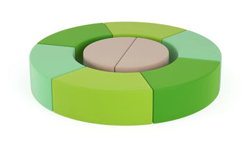 Zestaw puf Tobo Light 17 – Zielony (Meditap)