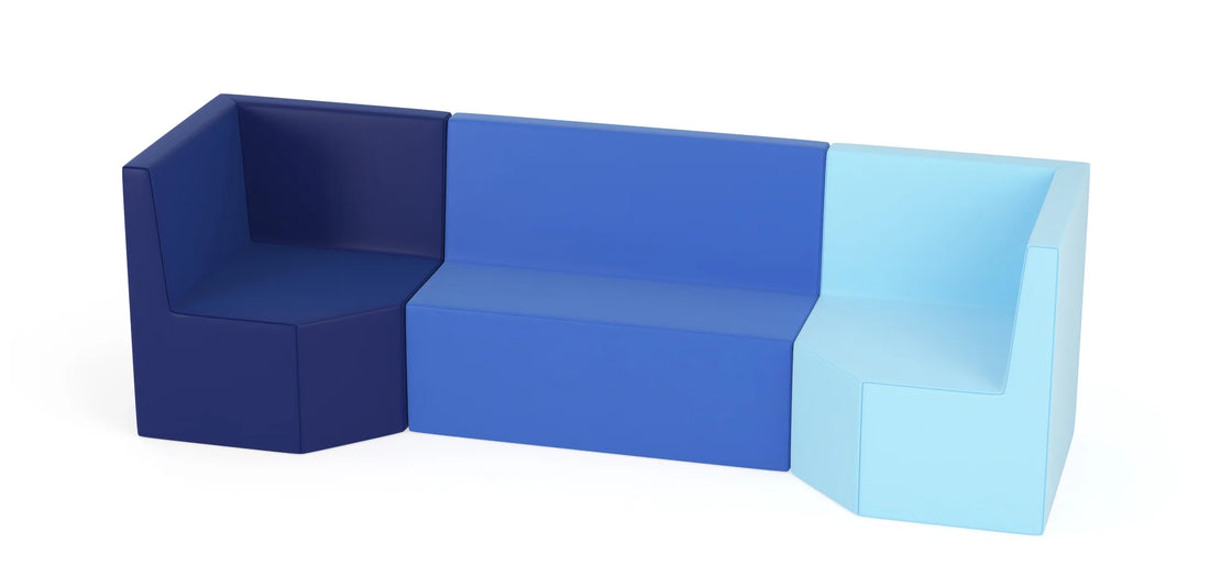 Zestaw puf Tobo Light 6 – Niebieski (Meditap)