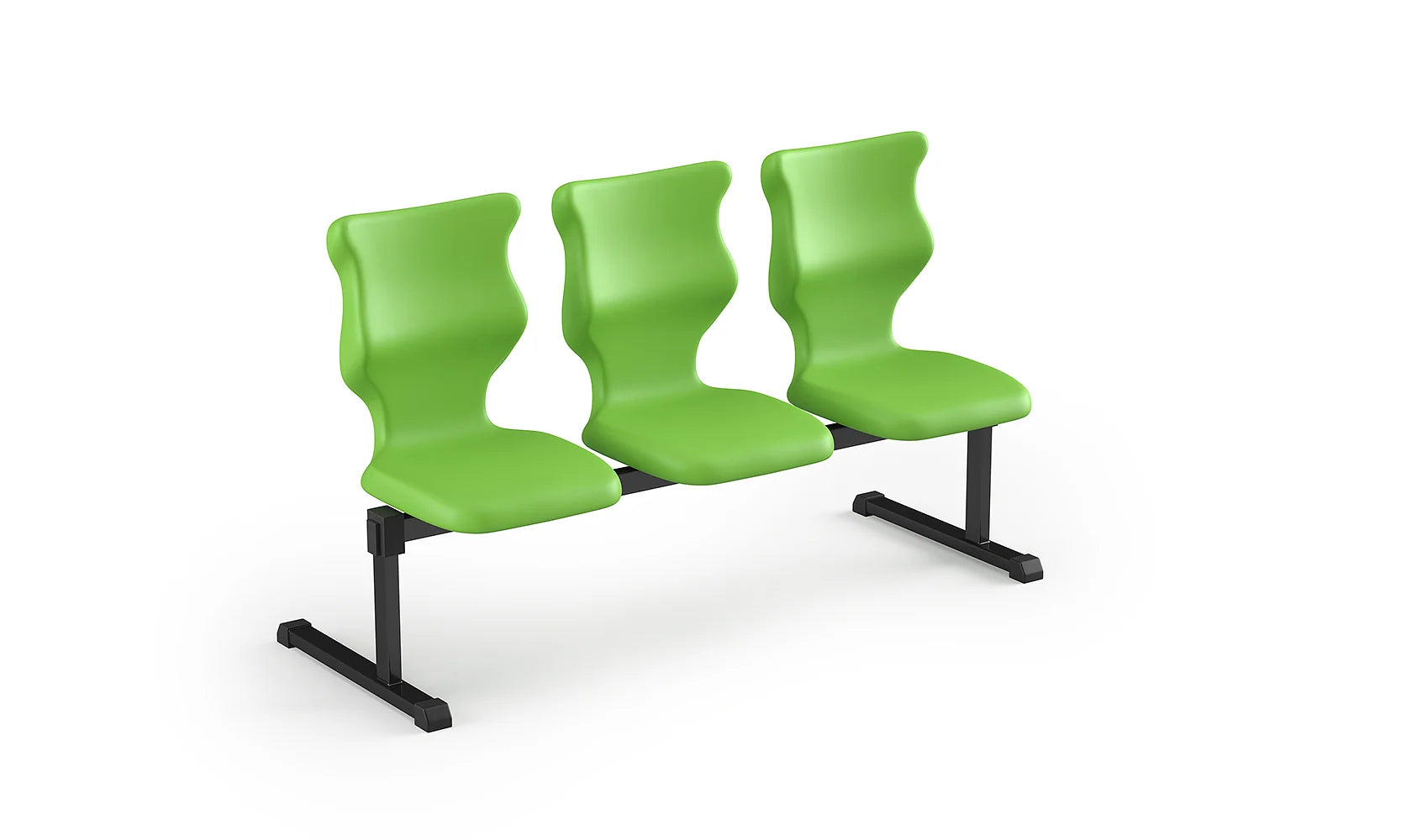 Zestaw siedziskowy Bench rozmiar 4 – 3 os. / Czarny / Zielony