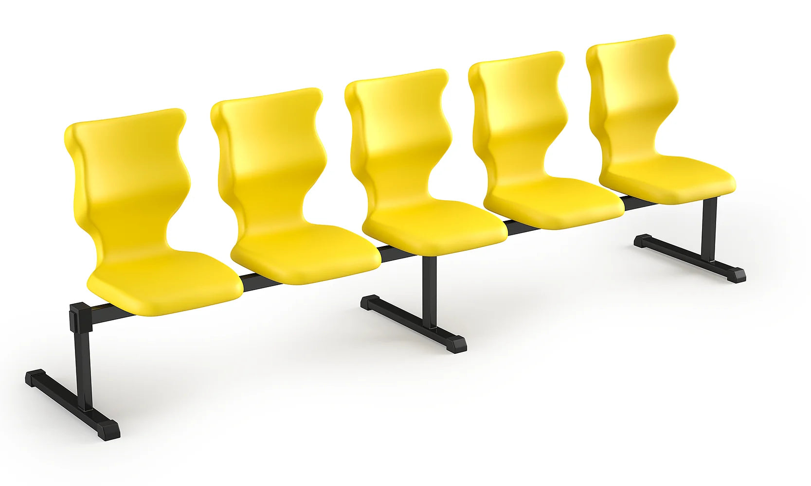 Zestaw siedziskowy Bench rozmiar 4 – 5 os. / Czarny / Żółty