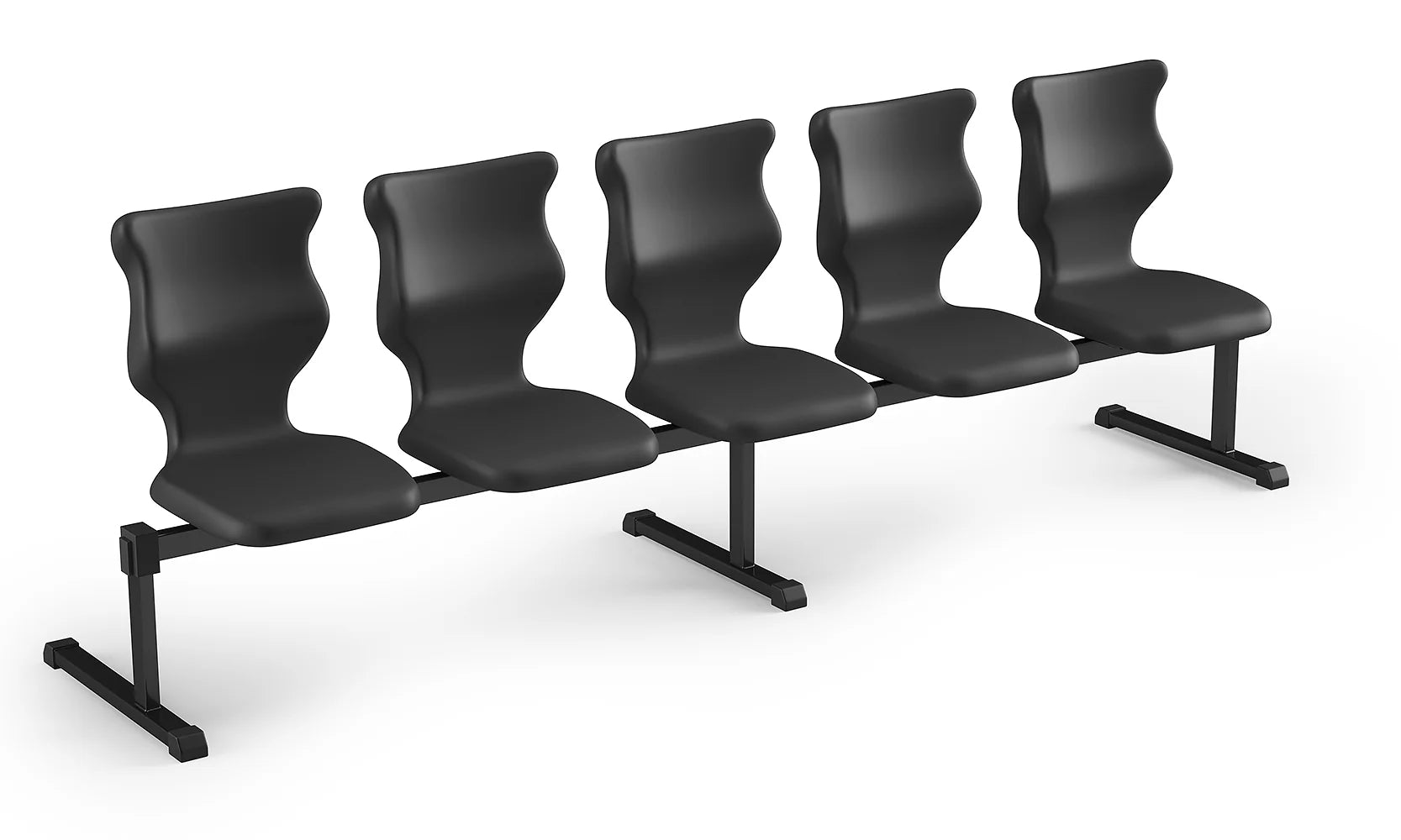 Zestaw siedziskowy Bench rozmiar 4 – 5 os. / Szary / Czarny