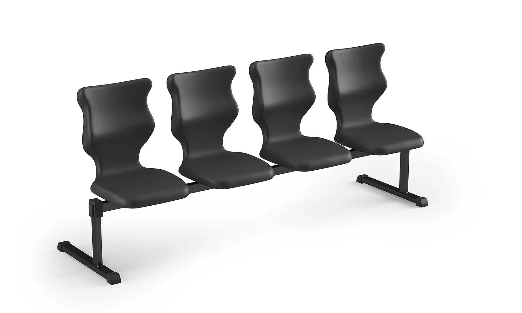 Zestaw siedziskowy Bench rozmiar 5 – 4 os. / Czarny / Czarny