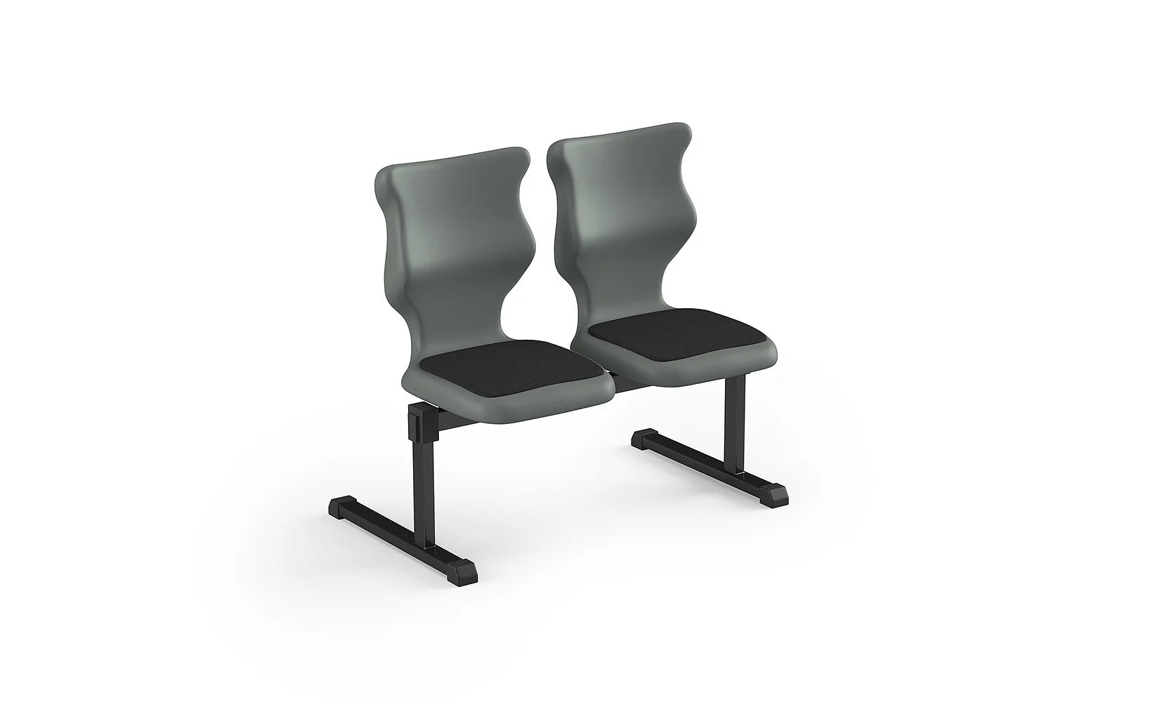 Zestaw siedziskowy Bench Soft rozmiar 6 – 2 os. / Szary / Zielony