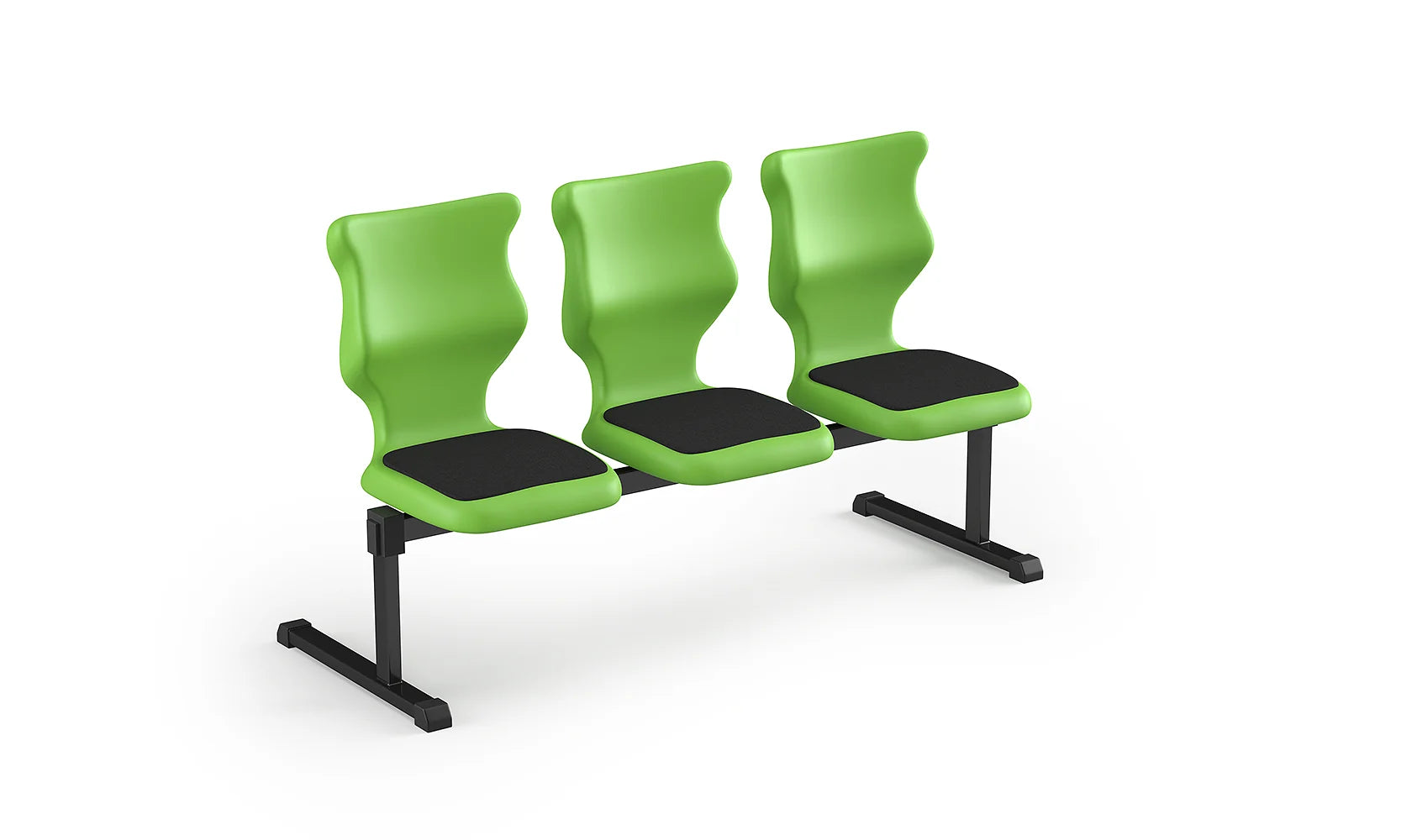 Zestaw siedziskowy Bench Soft rozmiar 6 – 3 os. / Szary / Szary